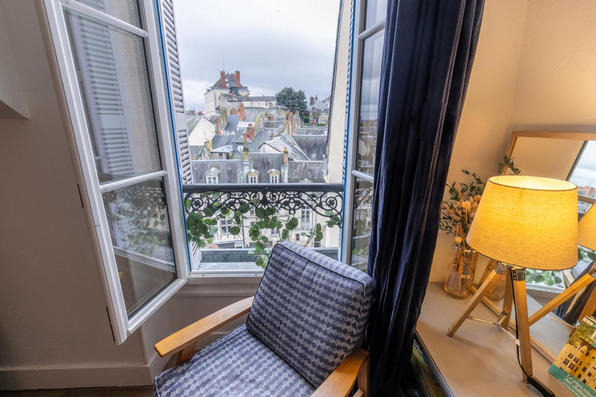☆ Sur Les Toits De Blois ☆ T2 Avec Vue Chateau Exterior foto